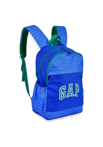 Gap Kids Sırt Çantası 2 Bölmeli Saks Mavi 12812 Çok Renkli