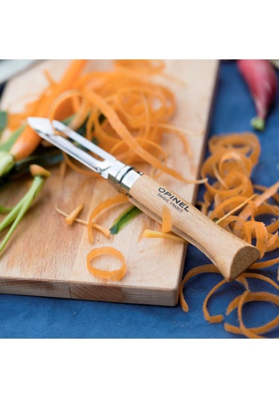 Opinel Soyma Bıçağı No. 06, Katlanabilir, Sap Kayın Ağacından Üretilmiştir, Bıçak Uzunluğu 6,0 Cm, 254602 Genel