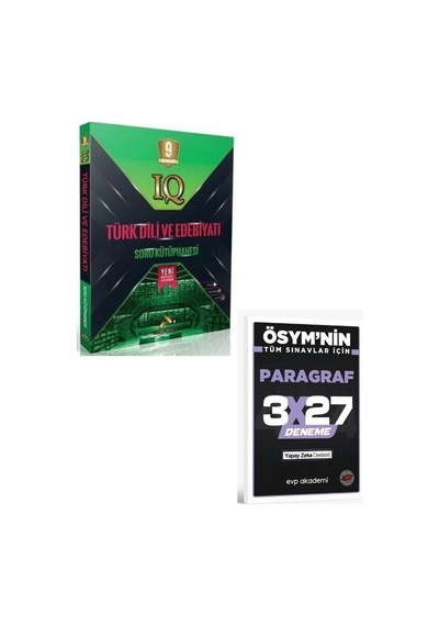 Paraf 2027 9. Sınıf Türk Dili Ve Edebiyatı Soru Kütüphanesi+ Evp Akademi Paragraf