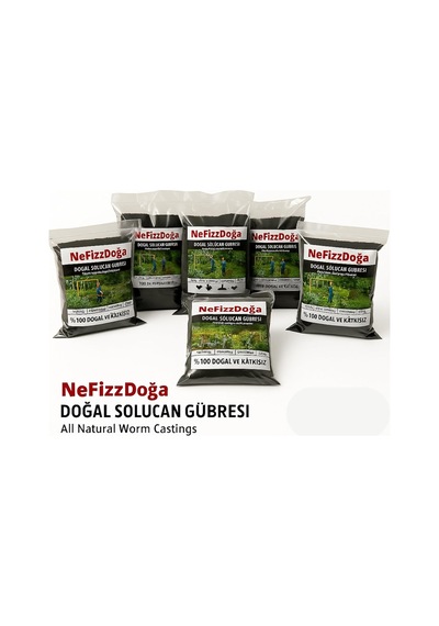 %100 Doğal Solucan Gübresi -2 Kg 4 Lt Diğer