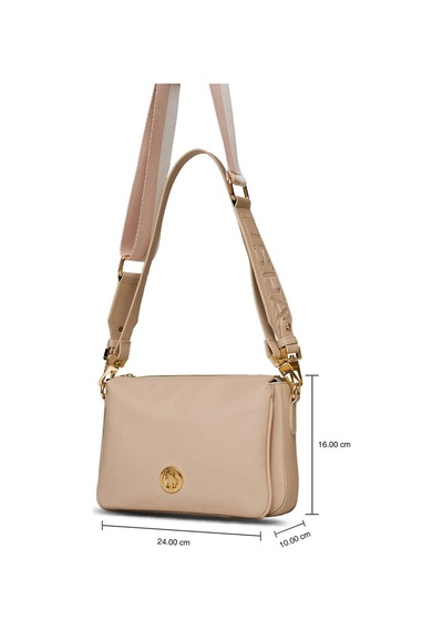 U.s. Polo Assn. Us25141 Kadın Çapraz Çanta Bej Bej