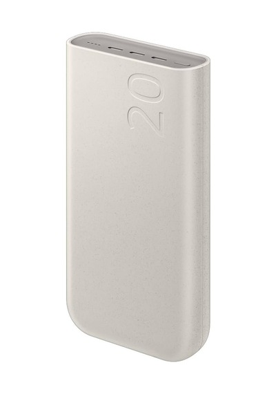 20000 Mah 45 Watt Powerbank, Hızlı Şarj, Pd 2.0, 3 Çıkışlı, Kablo Dahil, Bej, 2024 Model