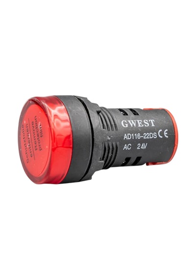Gwest 22 - 24v - K Led Sinyal 24v. Ac-dc Kırmızı 10 Adet