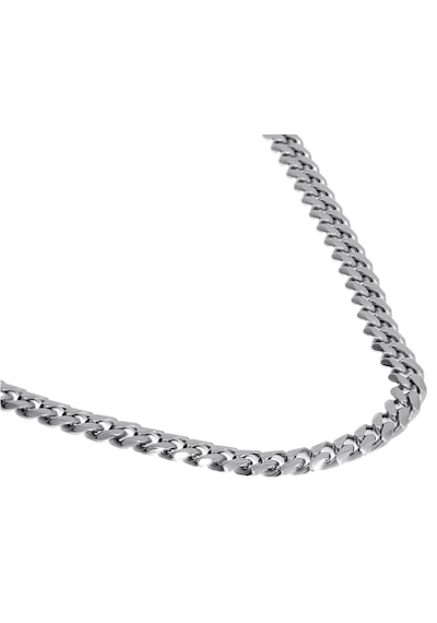 Erkek 5 Mm Kalınlığında Çelik Zincir Kolye Silver