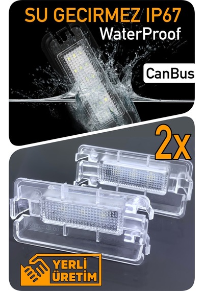 Seat Cordoba 6k 6l 1993-2009 Limousine Sedan Canbus Led Plaka Aydınlatma Ledi Lambası