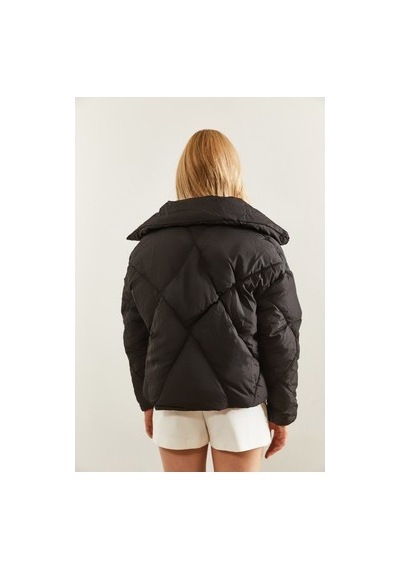 2Y Premium Kadın Oversize Şişme Mont, Rahat Ve Şık Tasarım Açık Camel
