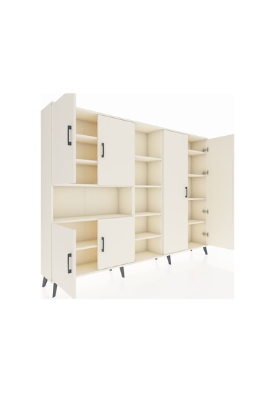 Arges Dolap 13 Raflı 6 Kapaklı 220x30x163 Aytaşı-aytaşı Aytaşı-aytaşı