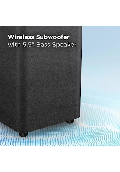 Tcl 2.1 Kanal Ses Çubuğu Kablosuz Subwoofer S4210 Black