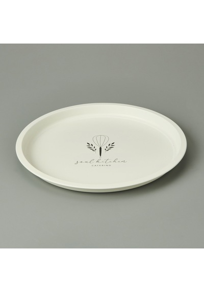 Sarkapp Soul Kitchen Tepsi - Krem - 35 Cm Çok Renkli
