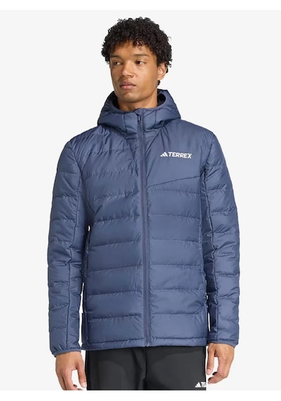 Adidas Jz9972 Terrex Multi Light Down Climawarm Erkek Mont Mavi