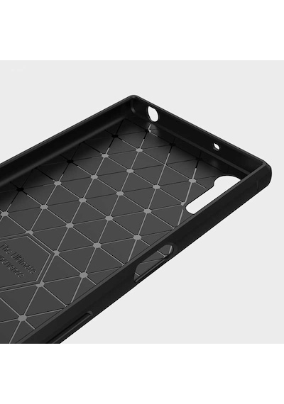 Sony Xperia Xz1 Kılıf Zore Room Silikon Kapak Gri