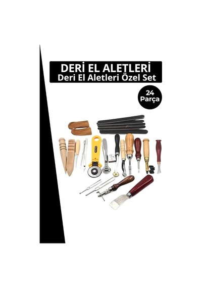 Tr Deri El Aletleri 24 Parça Özel Set