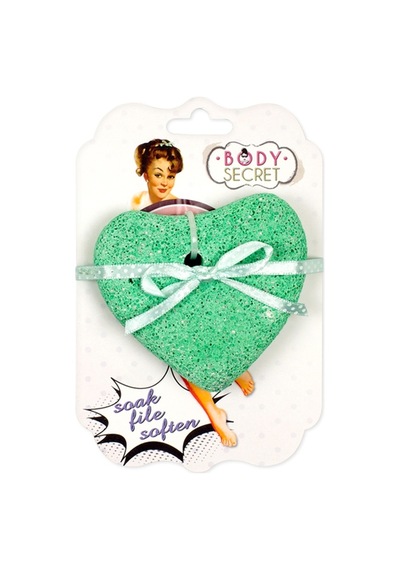 Bodysecret Yeşil Kalpli Ponza Taşı
