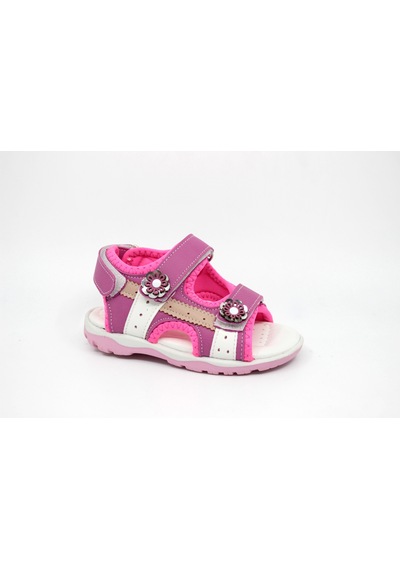 Zerhan Kız Bebek Cırtlı Sandalet Pembe