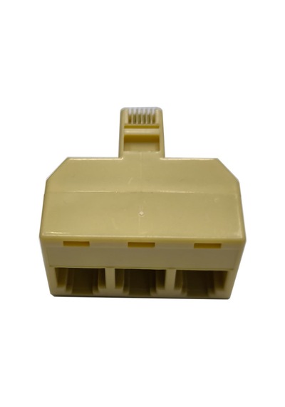 Rj11 3'lü Telefon Çoklayıcı Splitter 6p4c Telefon Jakı Çoklayıcı