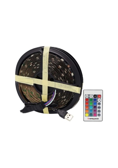 5 Metre Rgb Şerit Led Aydınlatma Seti