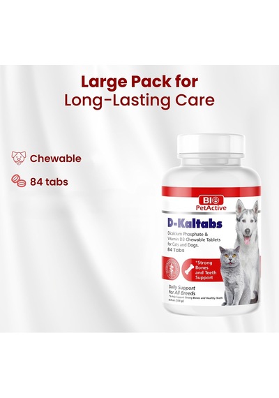 Tr Biopetactive D-kaltabs 84 Tablet