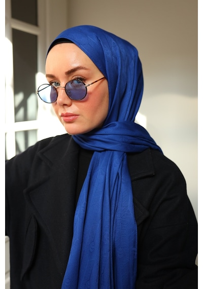 Silk Home Deluxe Şal 40004-25 Saks Mavi