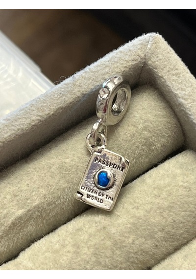 Pasaport Charm Asafaccessory Mavi