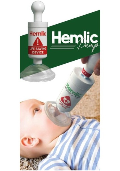 Hemlic Heimlich Manevrası Pompası Beyaz