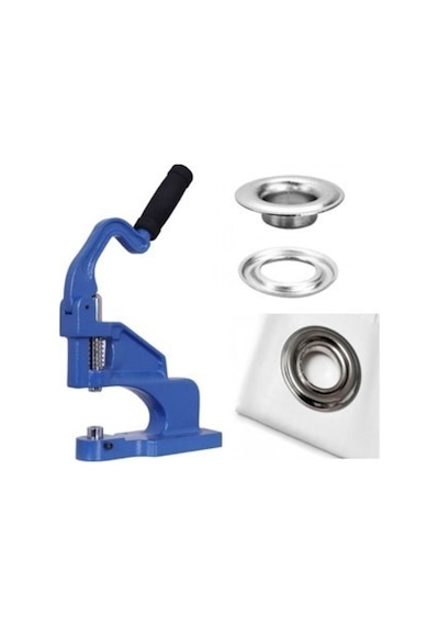 Hbcv000041k1ef Branda Kenarı Orta Boy Çıtçıt Metal Kuş Gözü Tulumba El Presi Kuş Gözü Çakma Makinası