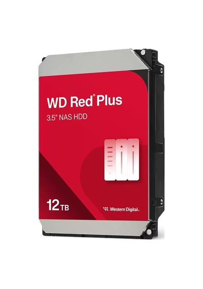 Wd Red Plus Nas 12tb 3.5'' 7200rpm Sata Wd120efgx
