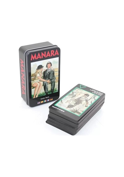 Manara Metal Kutulu Tarot Kartı Alk2813