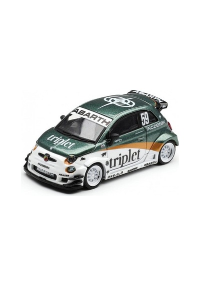 Mini Gt 1/64 Abarth 595 Lb-works Ty Edition Diecast Koleksiyon Model Araba 5,7 Cm