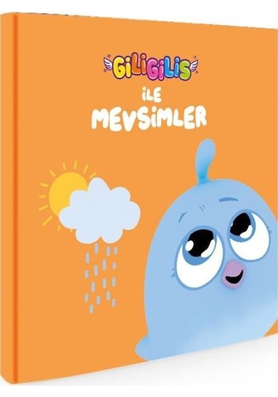 Giligilis ile Mevsimler - Eğitici Mini Karton Kitap Serisi- Artenino Yayıncılık