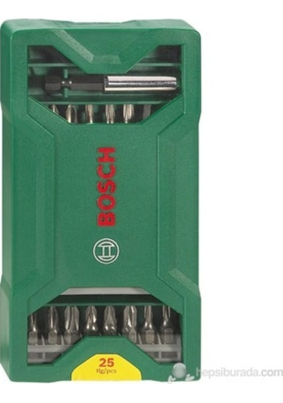 Bosch 25 Parçalı X-line Vidalama Seti