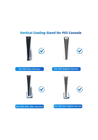 Ps5 Slim Ve Tüm Modeller İçin Multi Fonksiyon Soğutma Ve Şarj Ünitesi Uyumlu