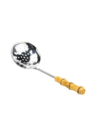 Bambum Mundo - Bambu Saplı Kaşık Süzgeç 33,5 11,5cm Bambu