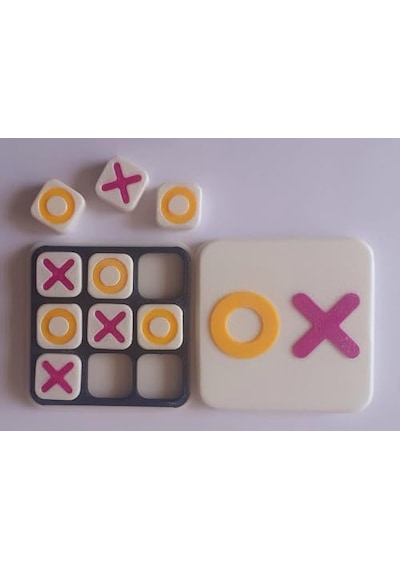 Eğitici Mini Xox Oyunu Tic Tac Toe Oyun Seti 5,8cmx5,8cm