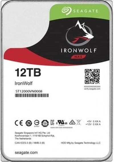 Seagate 3.5 12tb 256m Iw St12000vn0008 Harddisk
