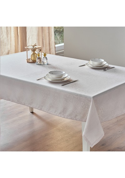 Doqu Home Glory Masa Örtüsü 140x240cm - Bej Bej