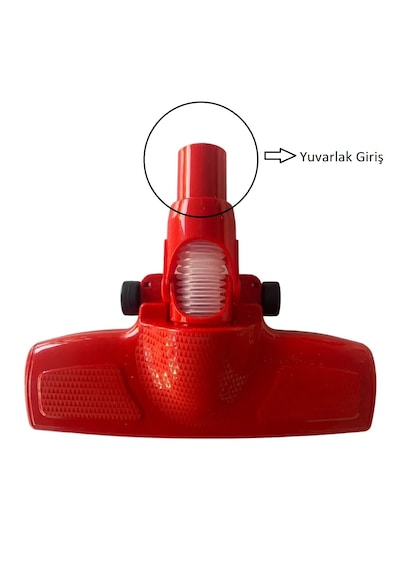 Fantom Speedy Pro Du 2100 Dik Süpürge Emici Başlık Kırmızı Yuvarlak Giriş