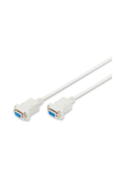 Digitus Rs232 Db9 Dişi Dişi Zero Seri Kablosu 1,8 Metre Ak-610100-018-e