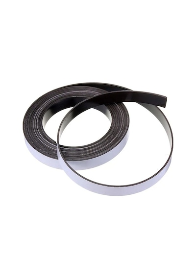 Ay Magnet 2 Metre 20mm Yapışkanlı Şerit Mıknatıs Magnet