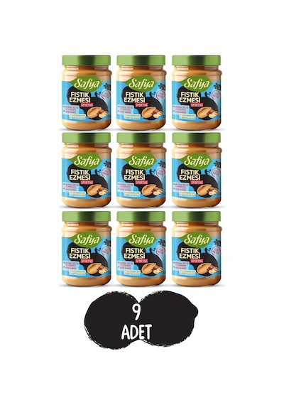 Safya Sportive Fıstık Ezmesi 320 Gr X 9 Adet