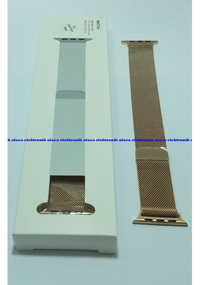 Apple Uyumlu  Watch 38 MM Celik Orme Kordon 38 MM Kayıs