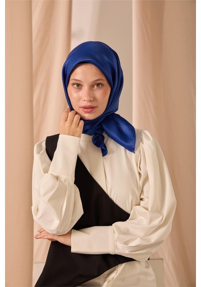Silk Home Düz Shiny Eşarp 75006-64 Saks