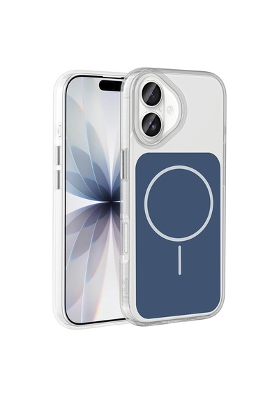 Apple iPhone Uyumlu 17 Kılıf Metal Buton Tasarımlı Zore İkonik Sert Silikon Kapak Diğer