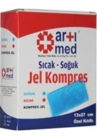 Artımed Sıcak Ve Soğuk Jel Kompres 13X27 Cm Özel Kılıflı