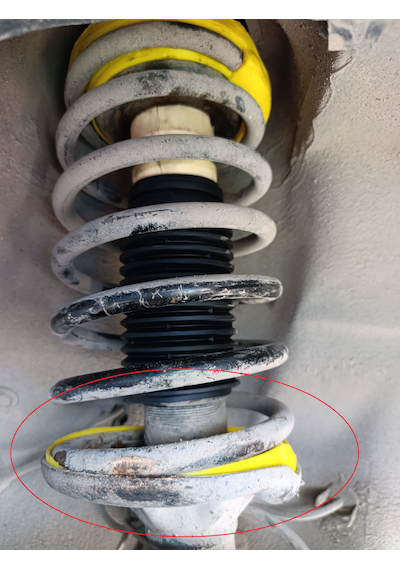 BMW E34 Ön Amortisör Alt Lastiği Takım (2 Adet)