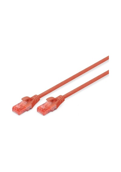 Digitus Patch Kablo Cat6 Kırmızı 0.5m