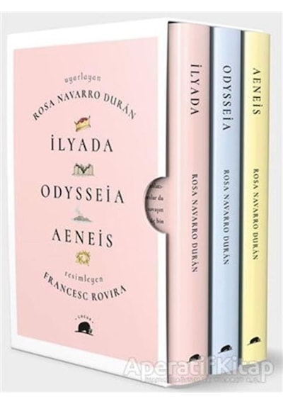 Çocuklar Için Destanlar: Ilyada - Odysseia - Aeneis (3 Kitap Takı