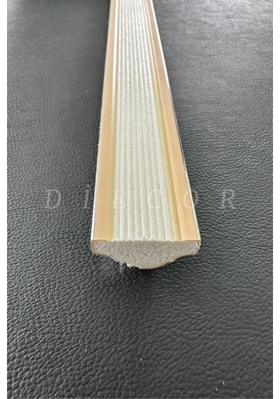 Diecor Dekoratif Polistren 20 Adet 2,5 Cm Gold Duvar Çıtası Beyaz 2,5 Cm Model:xa208