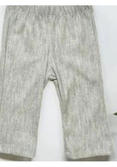 Çikoby Kız Bebek Kanguru Cep Detaylı Pantolonlu Takım-14895 Gri