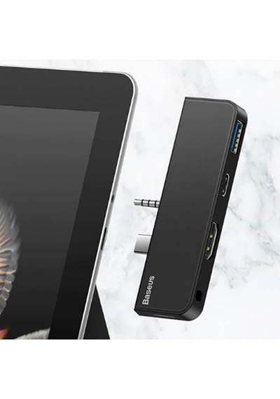 Baseus Multifunctional Hub Surface Go Type-c+audio To Hd4k+usb3.0+type-c Data +audiok- 5775