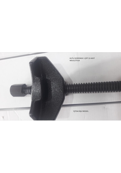 Amortisör Helezon Yay Çektirme 370 MM Dıştan Dışlı Model